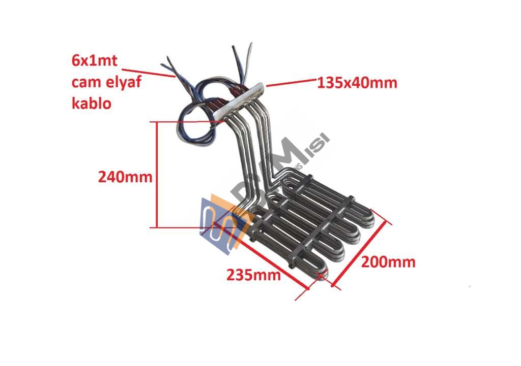 Fritöz Rezistansı BYM-100.506				
